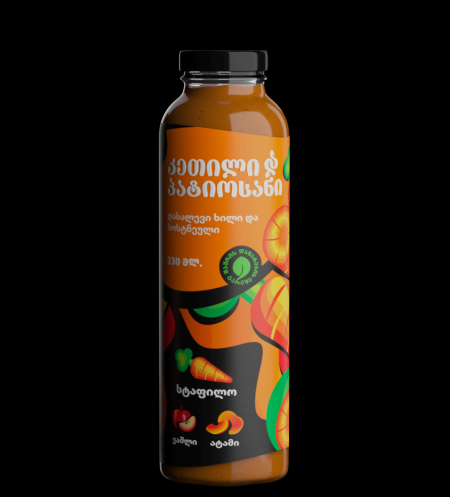 Kind And Noble - Carrot, Apple and Peach.